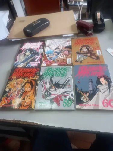 MANGÁ SHAMAN KING VL 7-50-55-58-59-60