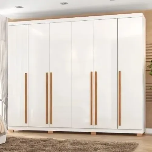 Roup Cannes Mdf 6p C/ Pe - Branco