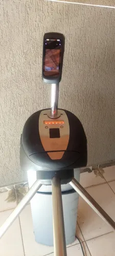 Catraca com leitor facial