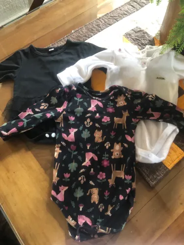 Kit  body bebê menina