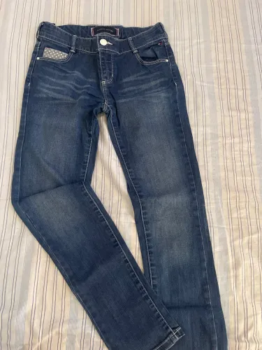 Calça jeans infantil feminina