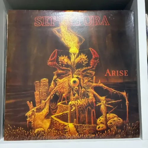LP Vinil Sepultura - Beneath The Remains (Mídia VG e Capa VG)