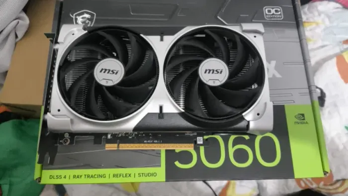 RTX 5060 8gb MSI Nova nota e garantia 3 anos MSI