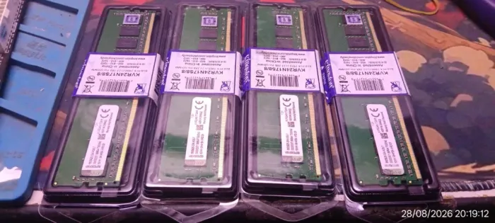 MEMORIAS PARA PC 8GB DDR4 PC4-2400MHZ