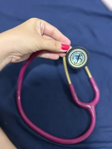 Estetoscópio 3M Classic III Rainbow 5806 Littmann Framboesa