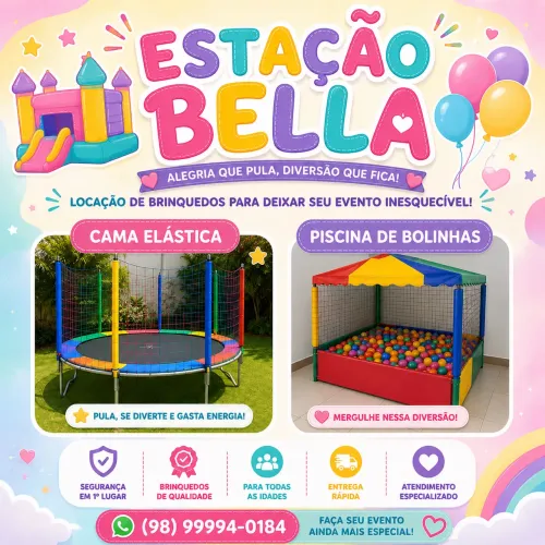 Aluguel de brinquedos 