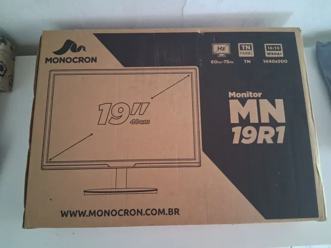 Monitor 19,5, 75hz (novo)