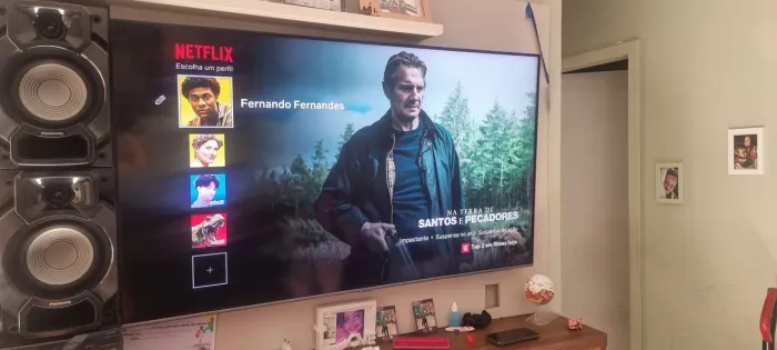 Tv smart 4K UHD QLED Samsung 55 Polegadas - XBOX integrado - Alexa - comando de voz - HDR