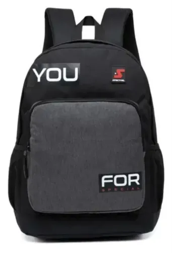 Mochila azul marinha com compartilhamento para notebook - NOVA