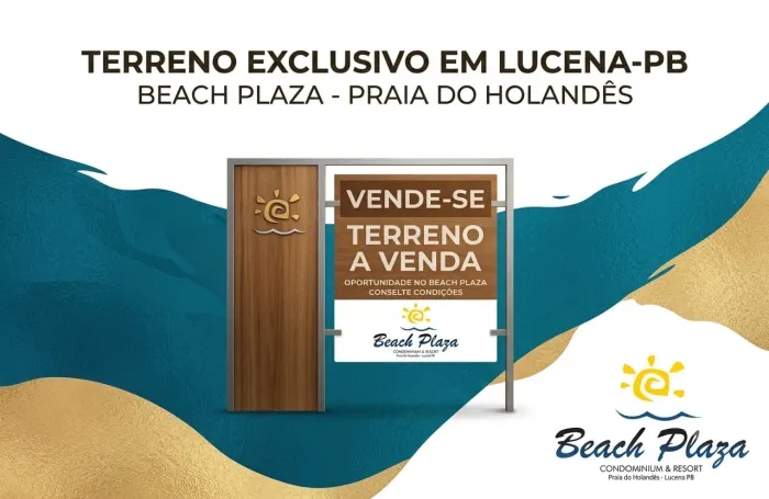 Viva no Paraíso: Terreno Exclusivo no Beach Plaza Resort - Lucena, PB