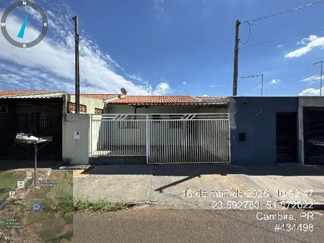 Super oferta Casa no Araucaria, Cambira - PR, Nº 253, 2 quartos, 103,74m² | Licitação Abe