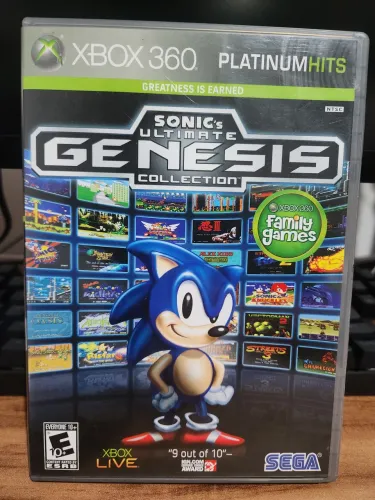 Sonics ultimate Genesis Collection original usado xbox 360