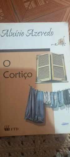 Livro O Cortiço Aluísio azevedo