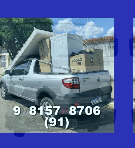 Frete para Jardim Eldorado, Santa Inês, Parque 2000 e Novo Aleixo!