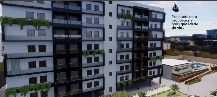 Apartamento novíssimo, ITBI pago, com 67 m2, com3 quartos, sendo 1 suíte, no Altiplano Cab