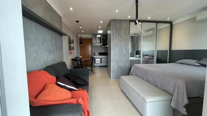 Studio com 1 dormitório para alugar, 37 m² por R$ 3.375,90/mês - Centro - Guarulhos/SP