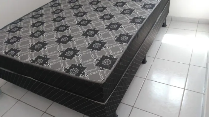 Cama casal box nova direto de fabrica 