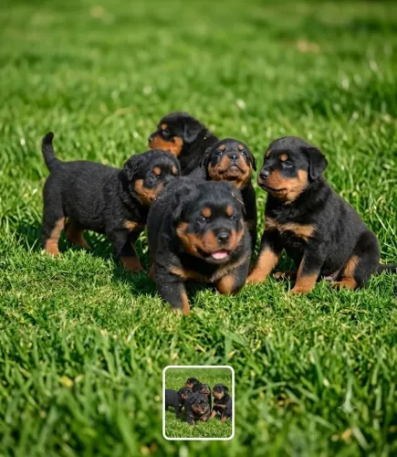 Filhotes de rottweiler 