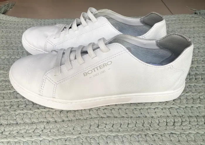 Tênis couro legítimo branco Bottero 