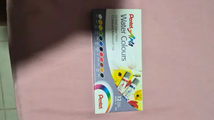 Conjunto de tinta aquarela