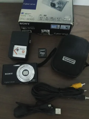 Câmera Cybershot dsc-w320 NA CAIXA!