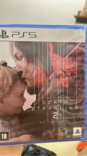 Death Stranding 2 Ainda no plástico
