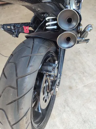 Moto com 5mil km ..Zerada Zontes T350