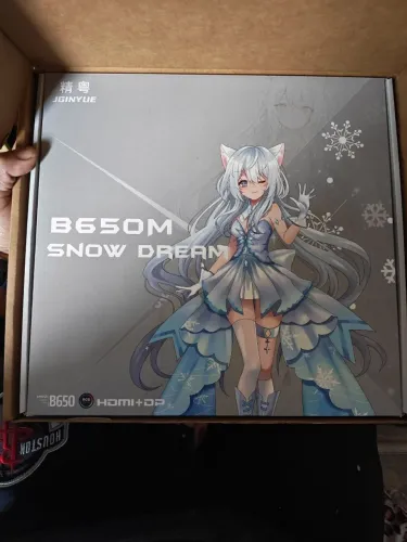 Placa mãe b650m snow deram