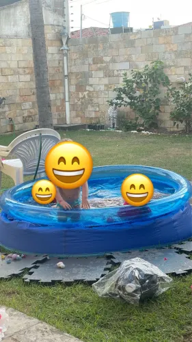 Piscina inflável 1000L