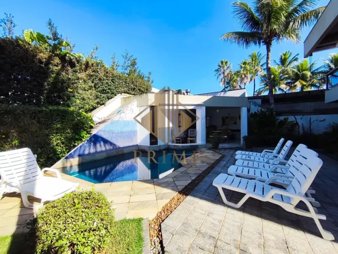 Casa em Condomínio para Locação em Guarujá, Jardim Acapulco, 4 dormitórios, 4 suítes, 7 ba