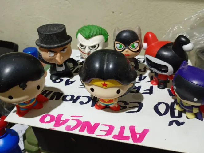 Kit vilões e herois