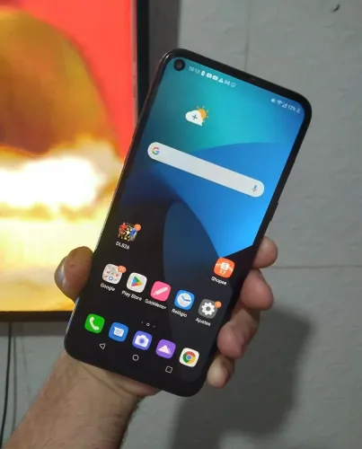 Celular LG K 61 128 gb de memória