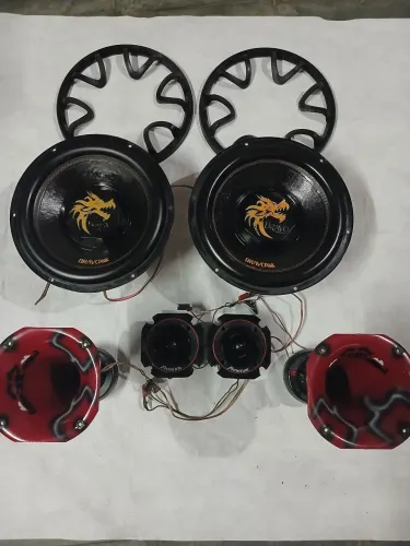 Conjunto som para seu carro