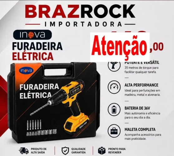 Furadeira elétrica