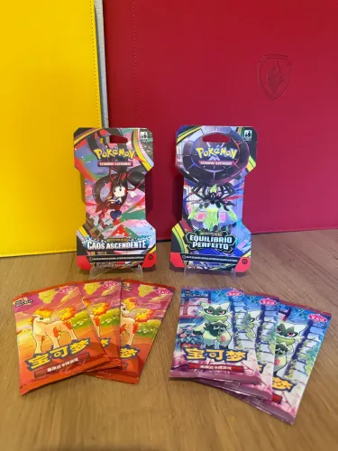 Kit booster Originais Pokémon Tcg