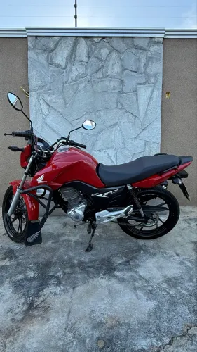 Honda CG 160 FAN - Vermelha - 36.000 km - Excelente Estado