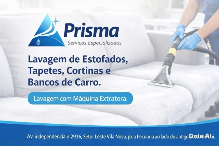 Lavagem e impermeabilização de estofados, de residência e de carro