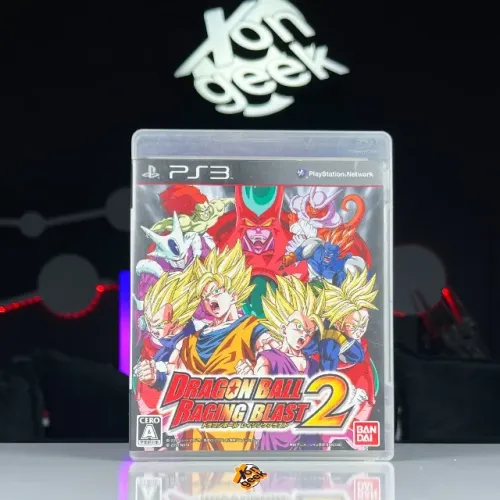 Jogo Dragon Ball Raging Blast 2 Japonês Completo com Manuais (Seminovo) - PS3