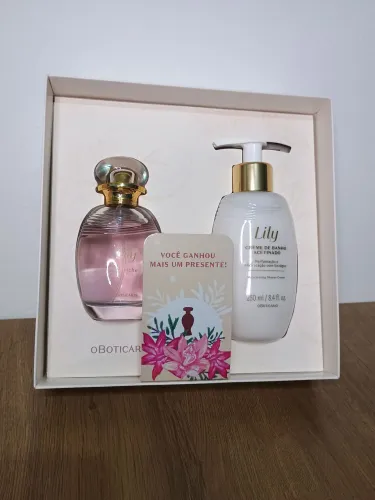 Kit Presente Lily O Boticário - Pronta Entrega