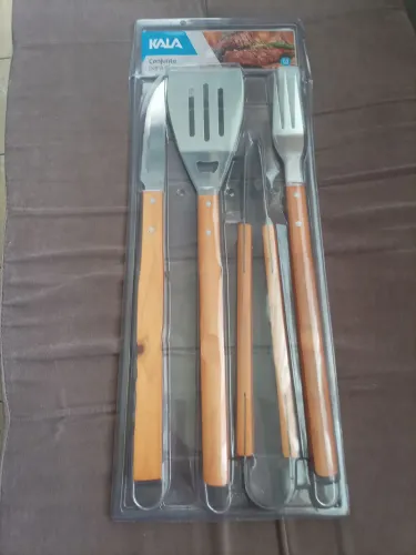 Conjunto para churrasco perfeito presente masculino
