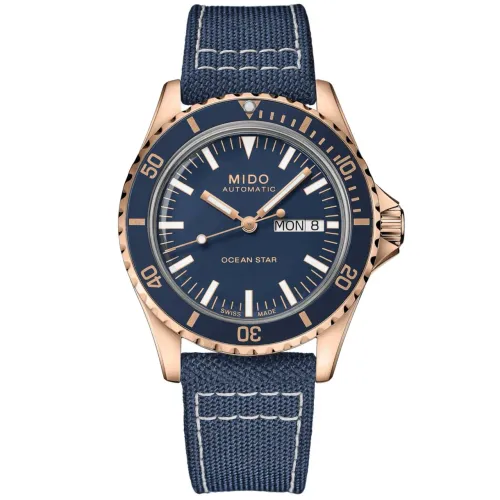 Mido Ocean Star Tribute Rose Gold & Blue Automatic - M026.830.A