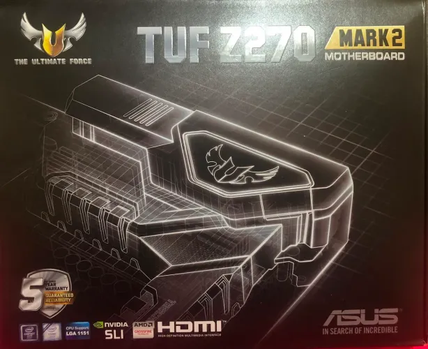 Placa Mãe Asus Tuf Z270 Mark2 (Com Defeito)