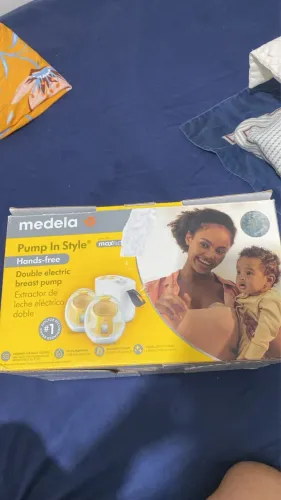 Bomba Tira Leite Elétrica Dupla Medela Pump In Style Hands-Free - Nova