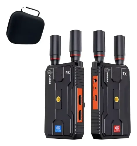 Transmissor Receptor De Vídeo 4k Sem Fio Para Filmagem VNBBS