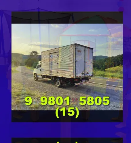 Carreto/Frente garantido! Contato: 15?9?9801?5805 - Russo, serviços ágeis!