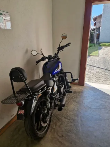 Meteor 350 fireball azul