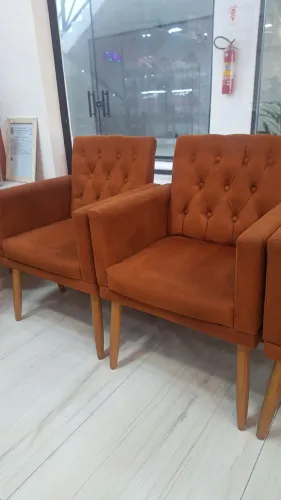 Poltrona pra espera clínicas, salão