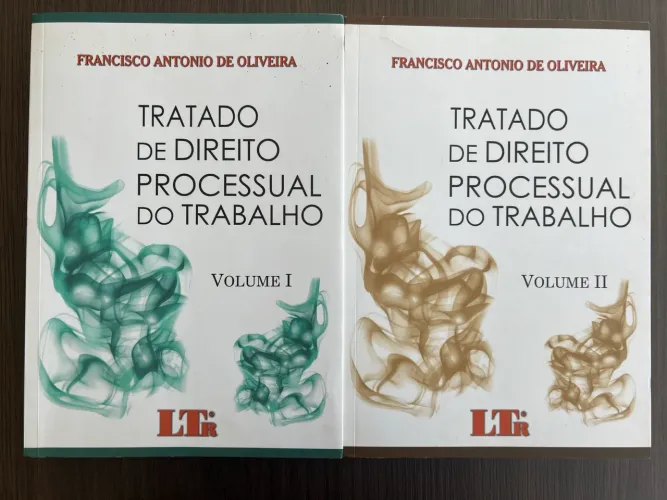 Livro - tratado de direito processual do trabalho volume 1 e 2