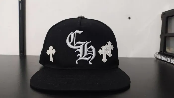 Boné Chrome Hearts Importado Preto