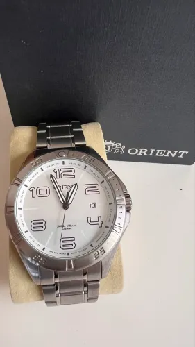 RELÓGIO ORIENT MASCULINO - AÇO INOX - 50M